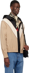 Valentino Beige VLogo Signature Jacket