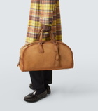 Prada Suede duffel bag