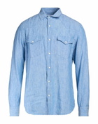 Mc2 Saint Barth Mens Shirt Light in Blue