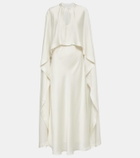 Simkhai Bridal Amory caped gown