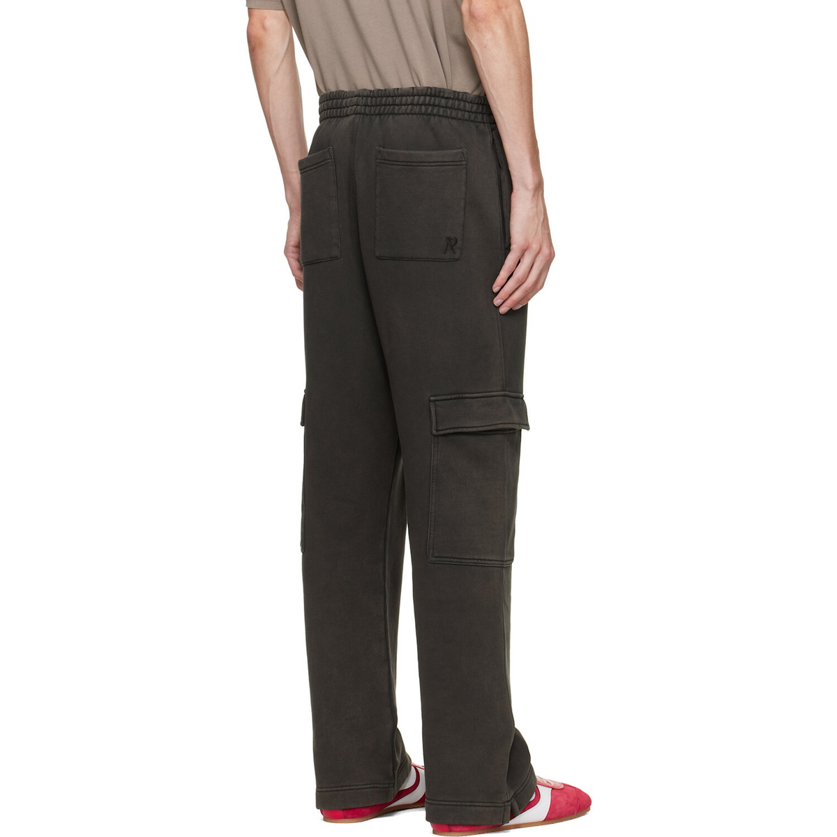 Represent Brown Initial Cargo Sweatpants