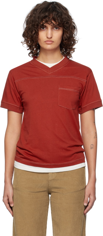 Photo: Carter Young Red Scrimmage T-shirt