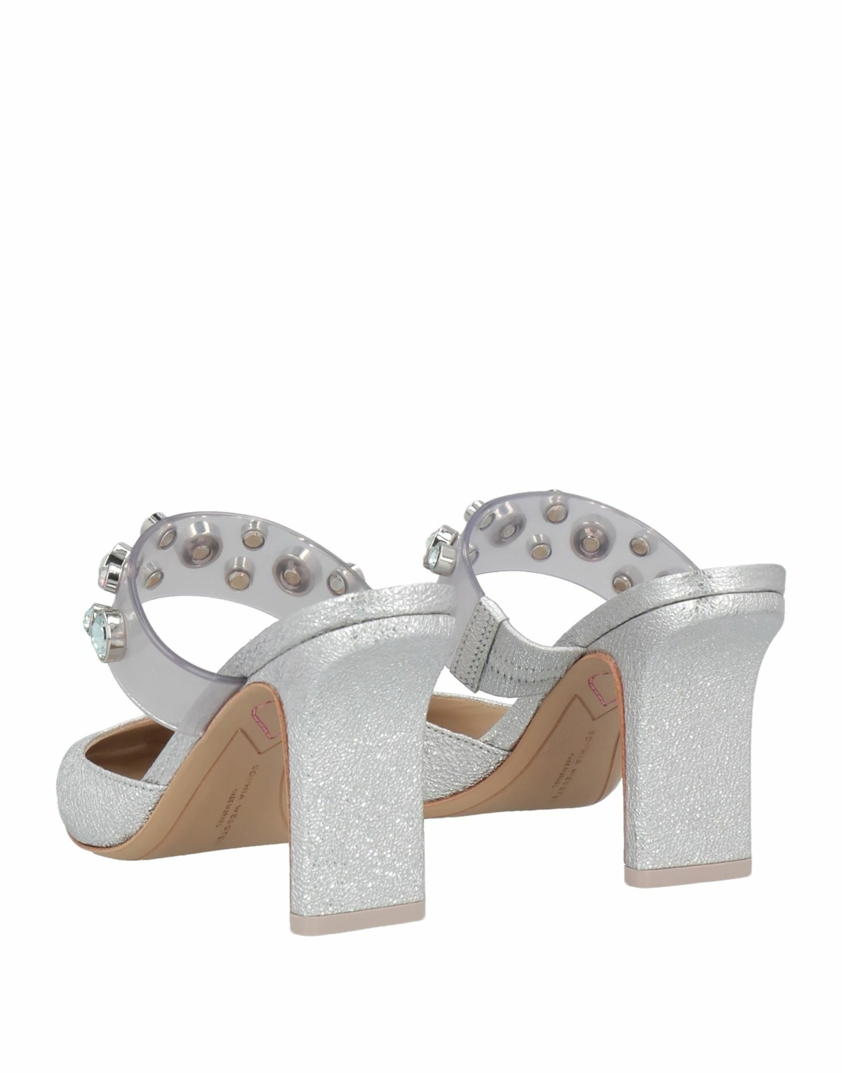 Sophia Webster Womens Mules & Clogs in Silver