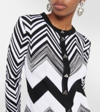 Missoni Zig-zag cotton-blend cardigan