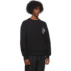 AMI Alexandre Mattiussi Black 9 Sweatshirt