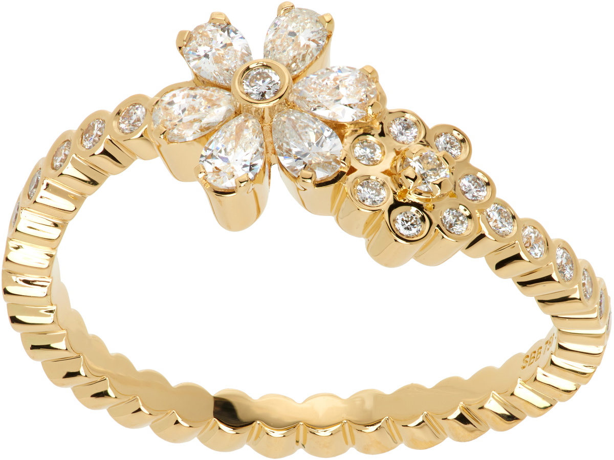 Sophie Bille Brahe Cosmos Fleur Ring