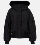 Goldbergh Jeanne faux fur-trimmed ski jacket