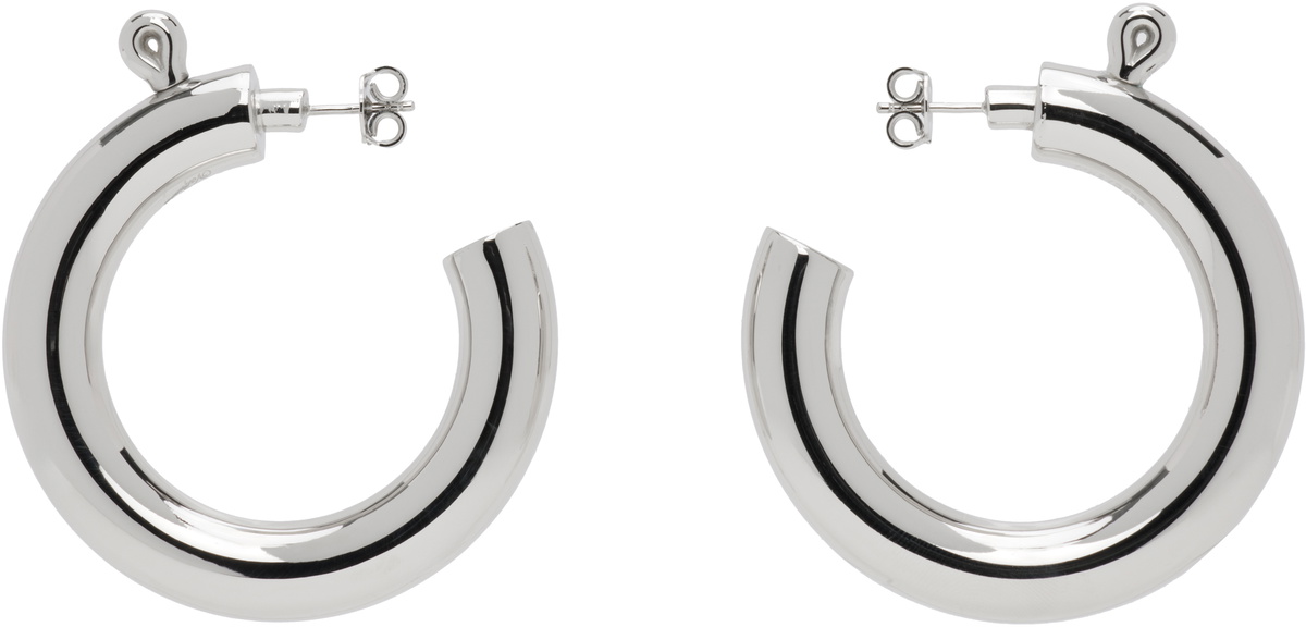 VAQUERA D'heygere Edition Spring Clasp Hoop Earrings