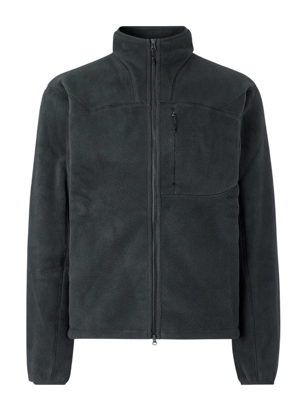 Photo: Portal - Loam Recycled Polartec® 200 Fleece Jacket - Black