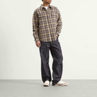 Visvim Men's Social Sculpture 01 Wide Unwashed Jeans in Indigo