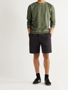 FOLK - Rivet Loopback Cotton-Jersey Sweatshirt - Green - 3