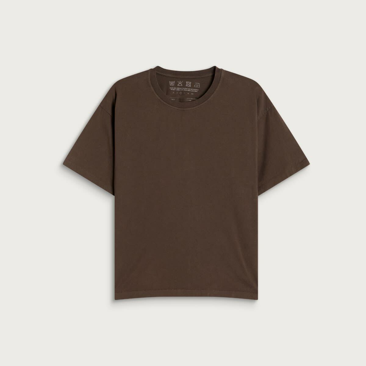 mfpen Men's Washed New T-Shirt in Washed Brown