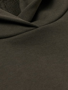 The Row - Essoni Cotton-Jersey Hoodie - Gray