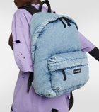 Balenciaga Padded denim backpack