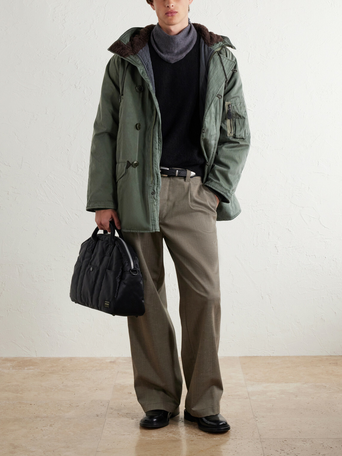 Porter-Yoshida and Co - Tanker Boston Twill Tote Bag - Black