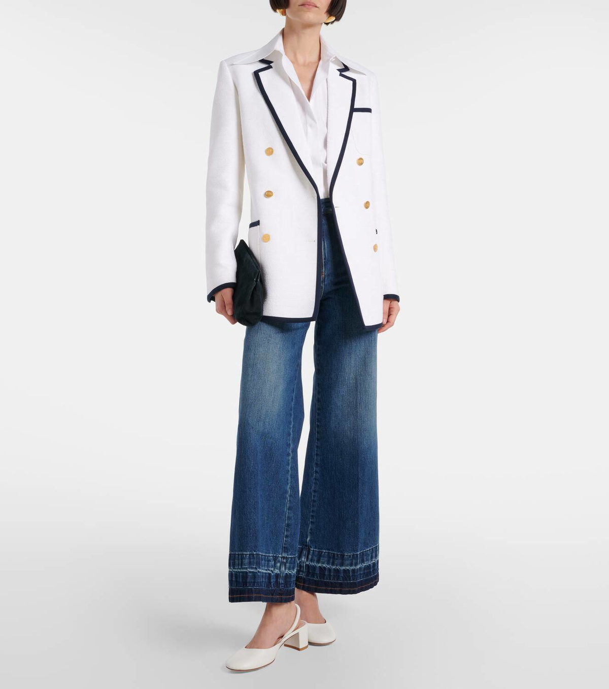 【Gianvito Rossi】 Tivoli 45メタリックレザーミュール Gianvito Rossi Tivoli 45 leather mules Gianvito Rossi
