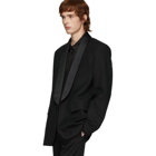 Balenciaga Black Seamless Tuxedo Blazer