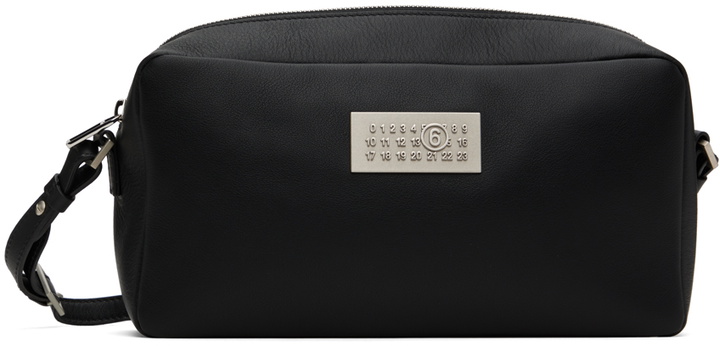 Photo: MM6 Maison Margiela Black Numeric Long Crossbody Bag