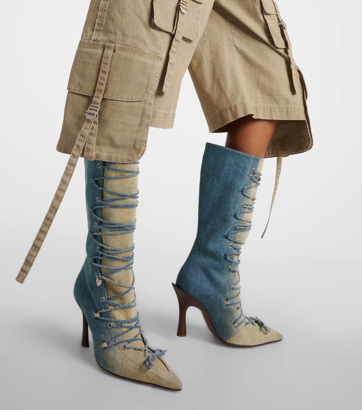 Acne stiletto boots shops