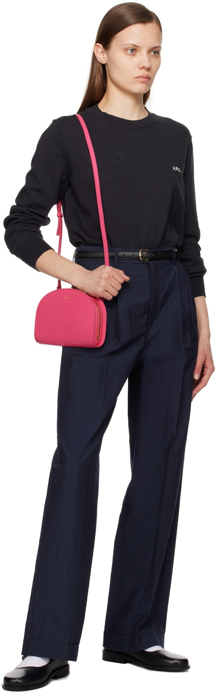 A.P.C. Pink Demi-Lune Clutch A.P.C.