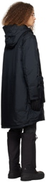 NANGA Black Field Down Coat