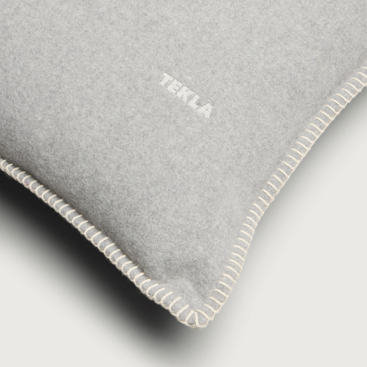 Tekla Fabrics Lambswool Cushion in Ash
