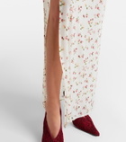 Magda Butrym Floral ruched gown