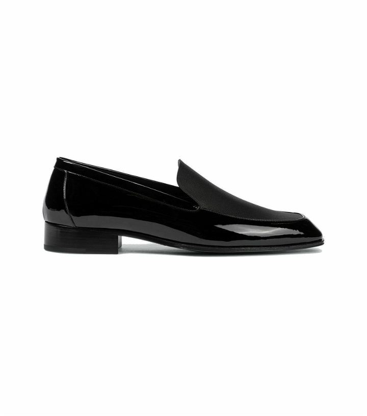 Photo: Saint Laurent - Henry patent leather loafers