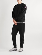 Canada Goose - Huron Logo-Appliquéd Cotton-Jersey Sweatshirt - Black