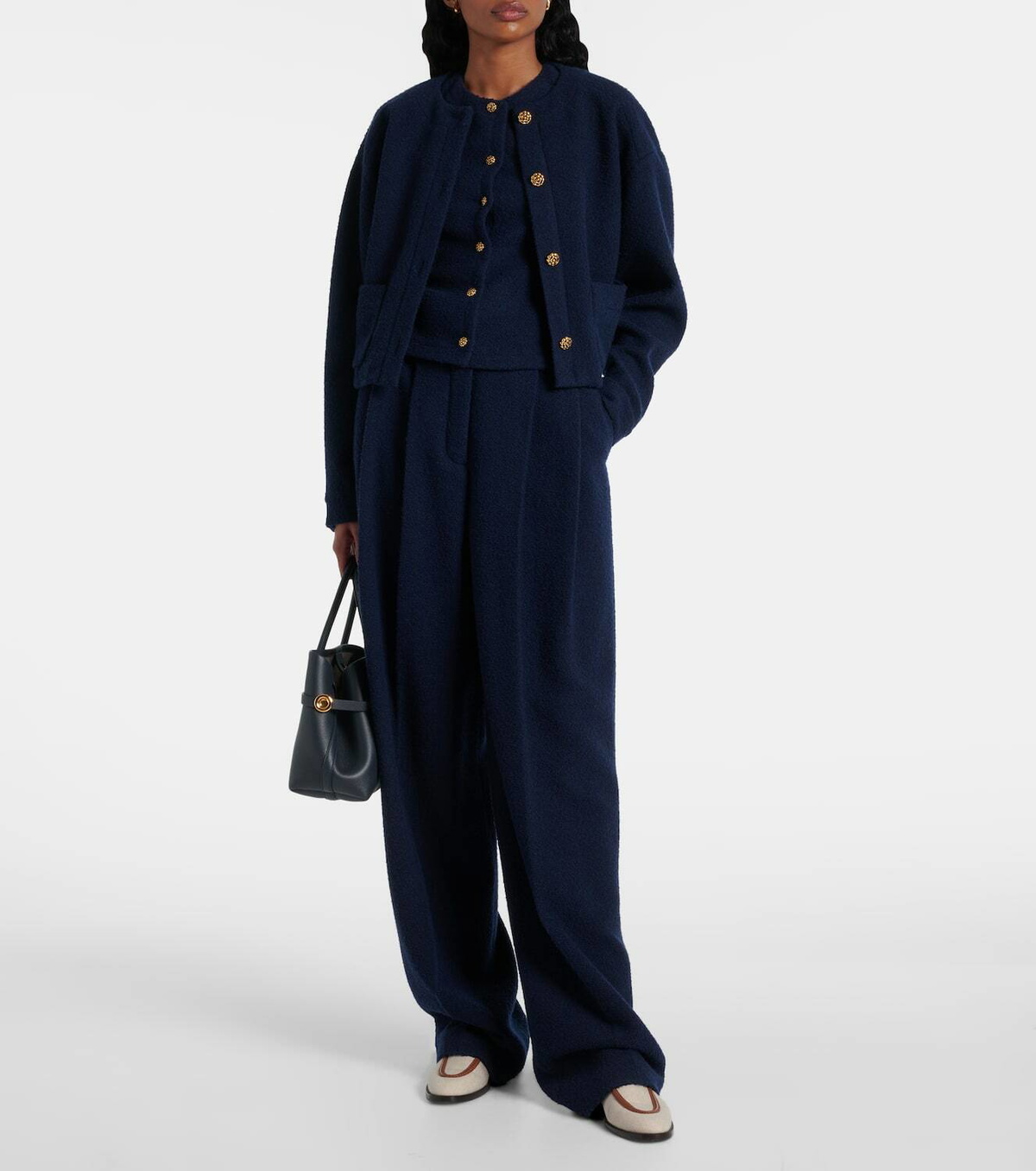 Loro Piana Cashmere and wool-blend vest