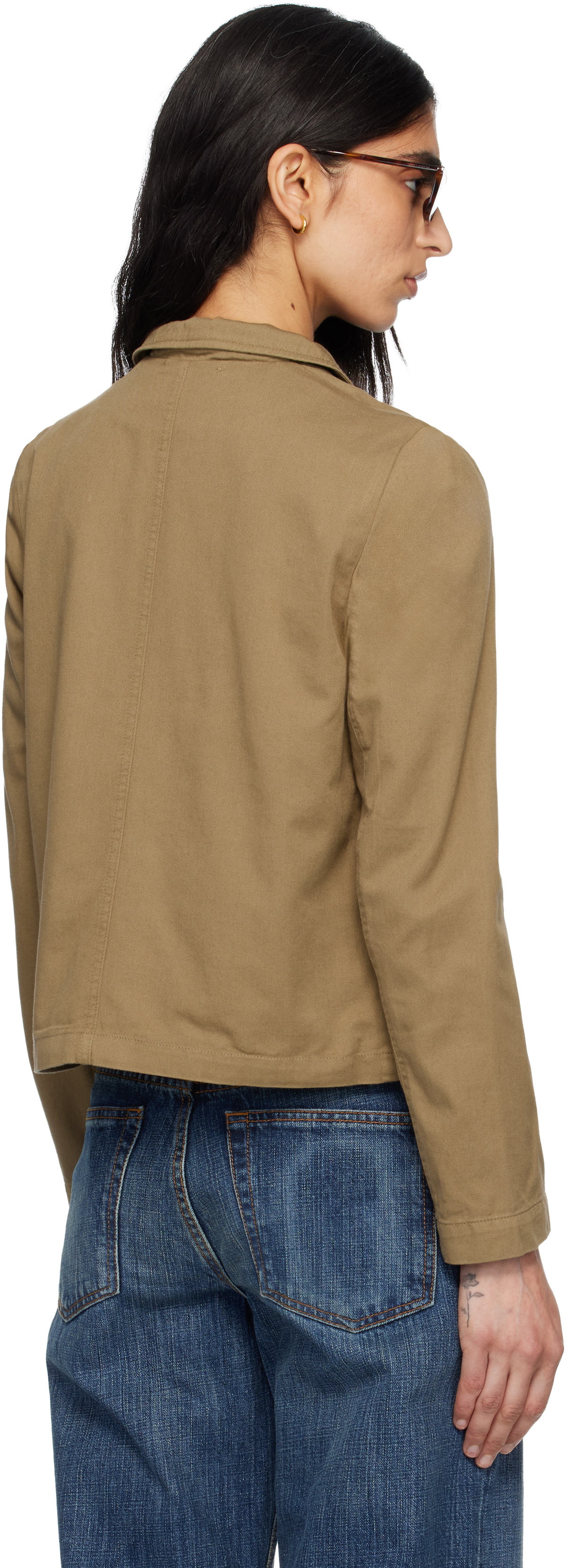 JEANERICA Khaki Carole Jacket