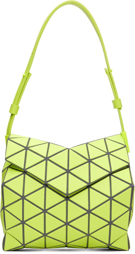 Photo: BAO BAO ISSEY MIYAKE Yellow Torso Bag