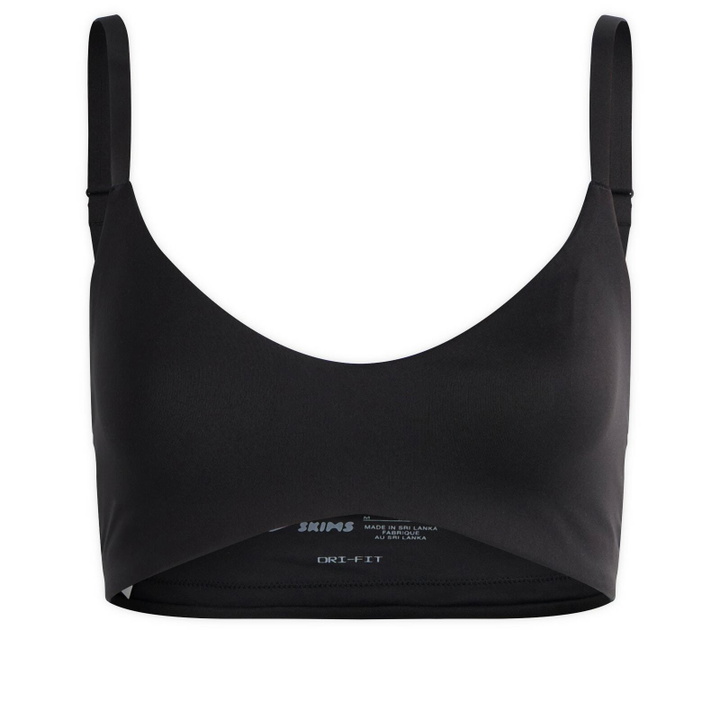 Photo: Nike Women's x SKIMS Matte Micro Scoop Bra in Obsidian