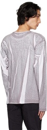 Kanghyuk Gray Trompe L'Œil Long Sleeve T-Shirt