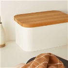 The Conran Shop Bread Bin & Chopping Board in Cream
