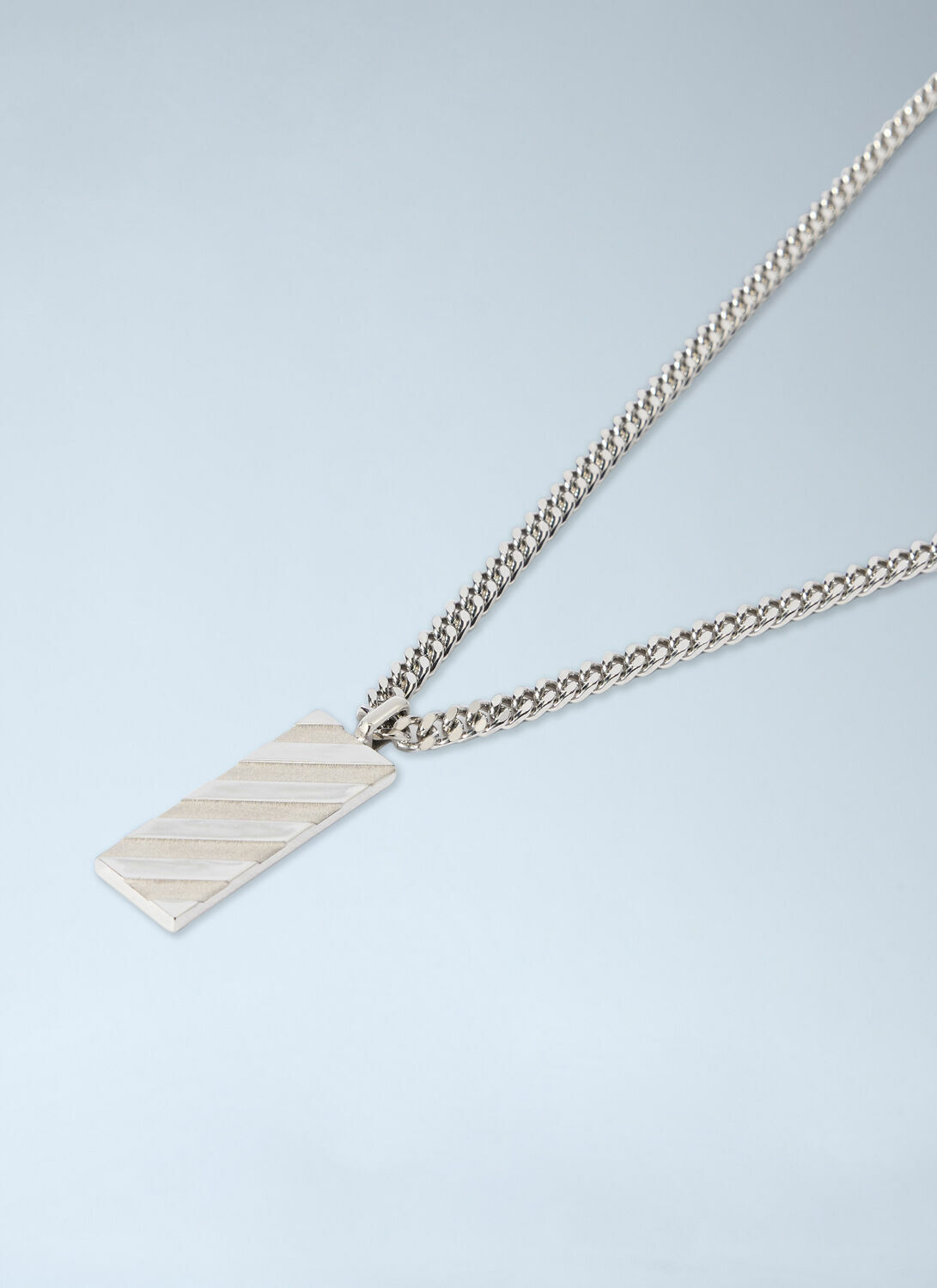Off-White Diag Pendant Necklace