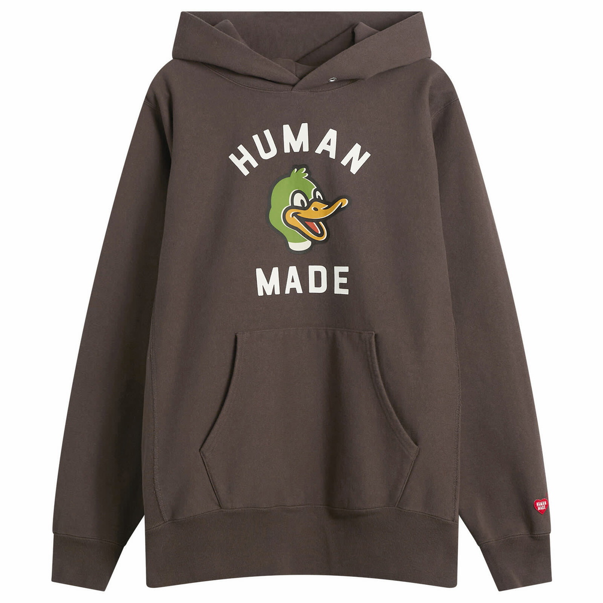 Human Made Men's Duck Head Heavyweight Hoodie in Black Human Made