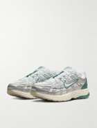 Nike - P-6000 PRM Leather and Mesh Sneakers - Gray