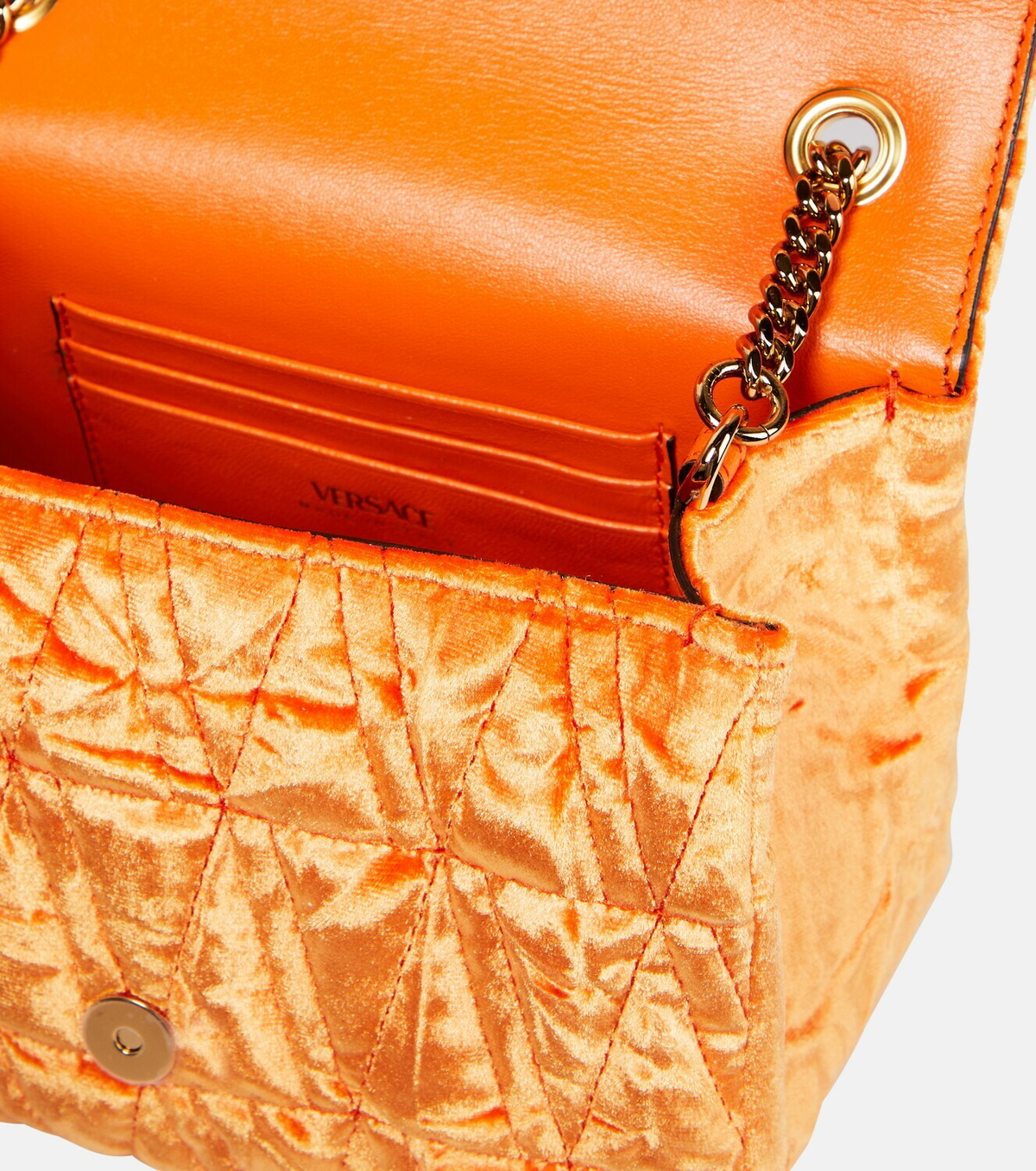 Virtus Small Calf Leather Shoulder Bag - Burgundy main image 0