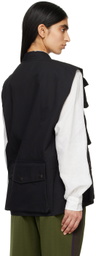NEEDLES Black Field Vest