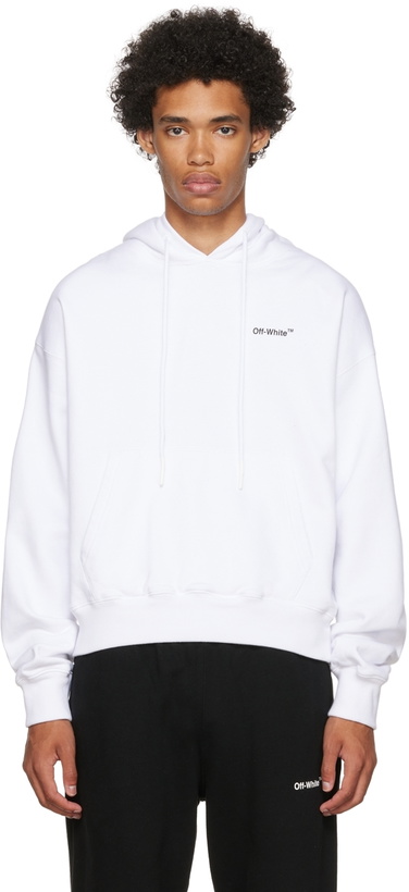 Photo: Off-White White Arrow Hoodie