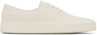 Common Projects Off-White Four Hole Sneakers