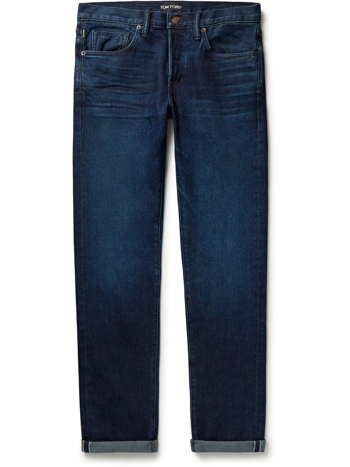 TOM FORD - Slim-Fit Selvedge Jeans - Blue TOM FORD