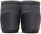 Guest in Residence Gray Moon Boot Edition Icon Low No Lace Knit Boots