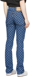 MISBHV Blue Monogram Jeans