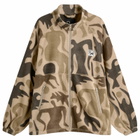 By Parra Men's Just Like Heaven Fleece Jacket in Sand
