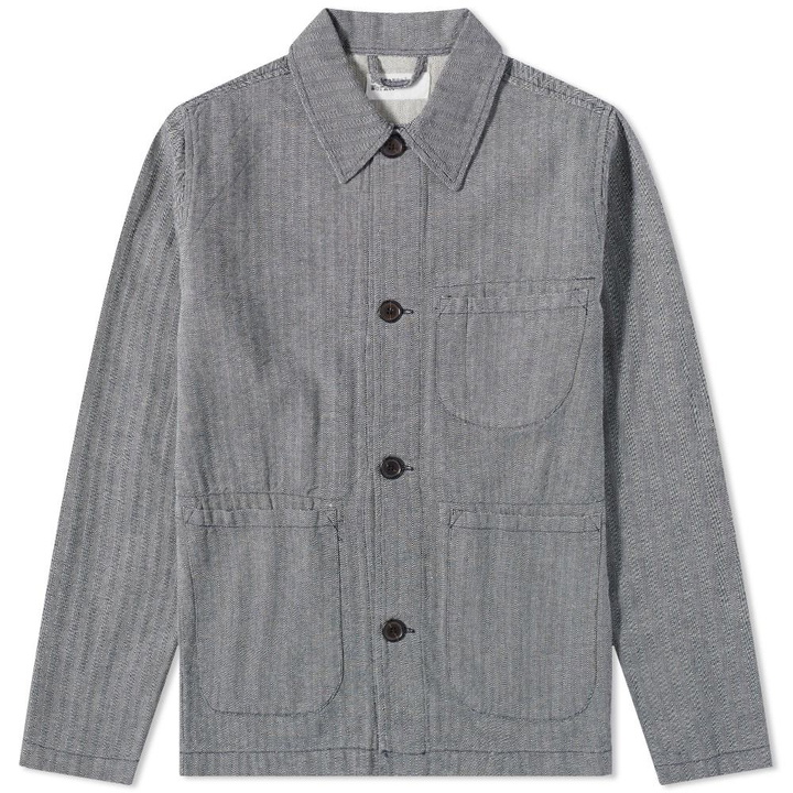 Photo: Universal Works Summer Herringbone Field Jacket