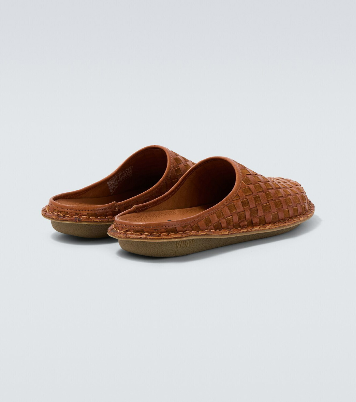 Comme des Garçons Homme x VIBAe leather and suede mules