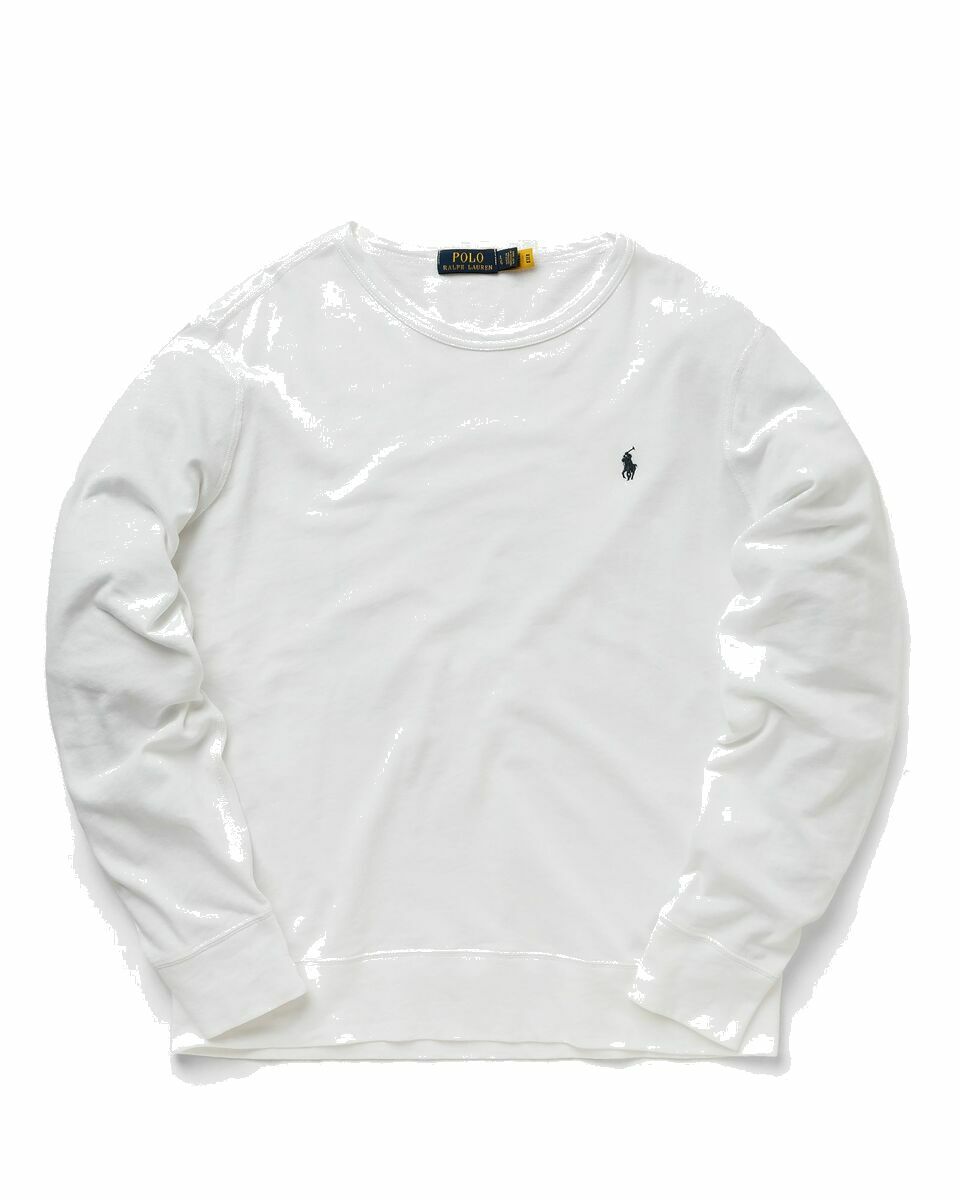 Photo: Polo Ralph Lauren Lscnm13 Sweatshirt White - Mens - Sweatshirts
