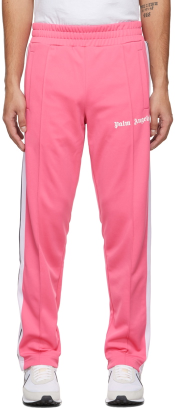 Photo: Palm Angels Pink Classic Track Pants